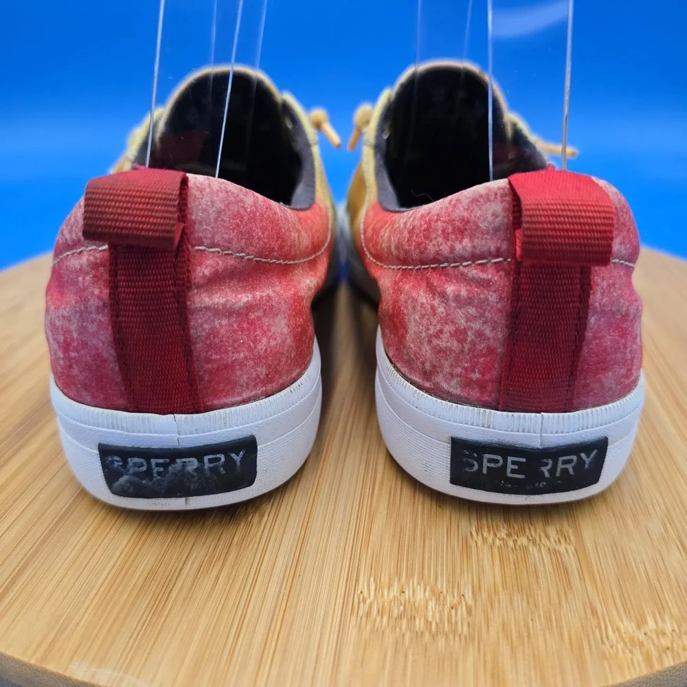 Sperry Kids Crest Vibe‎ Rainbow Glitter Sneaker  US 4 Big Kid UK 3 EU 36